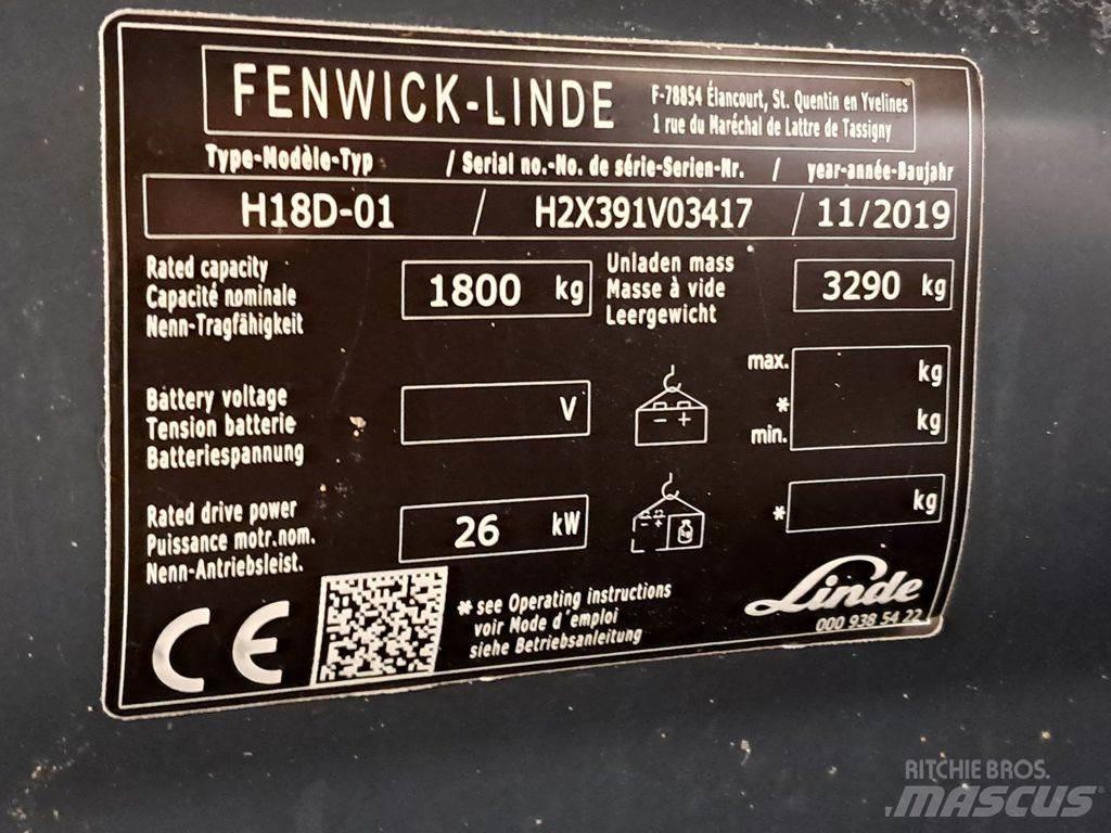 Linde H18D-01 Dízel targoncák