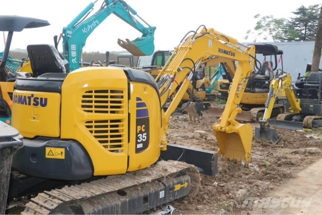 Komatsu PC 35 Mini kotrók < 7t