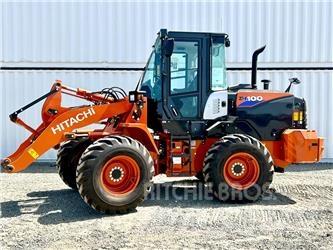 Hitachi ZW 100-6 Gumikerekes homlokrakodók