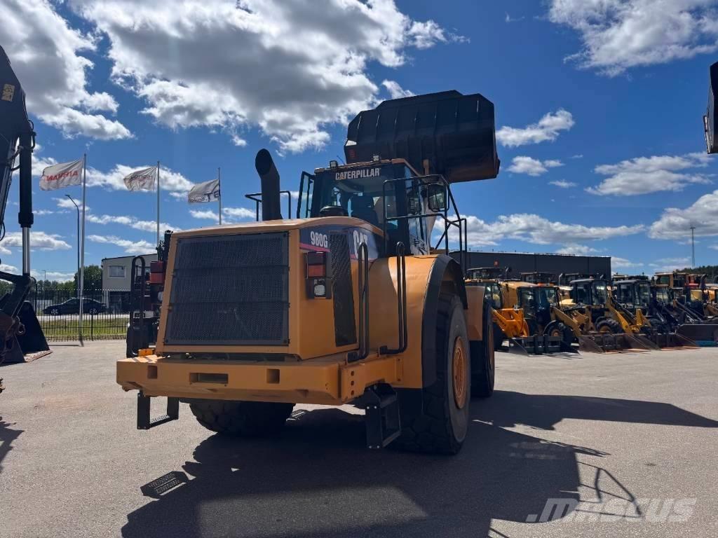 CAT 980 G Gumikerekes homlokrakodók