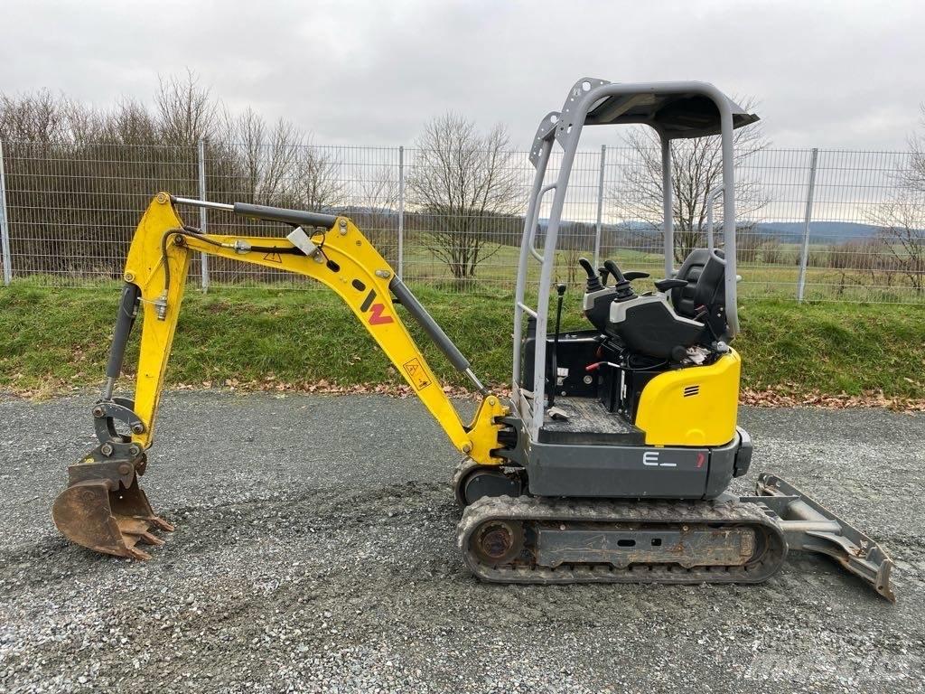 Wacker Neuson EZ17 Lánctalpas kotrók