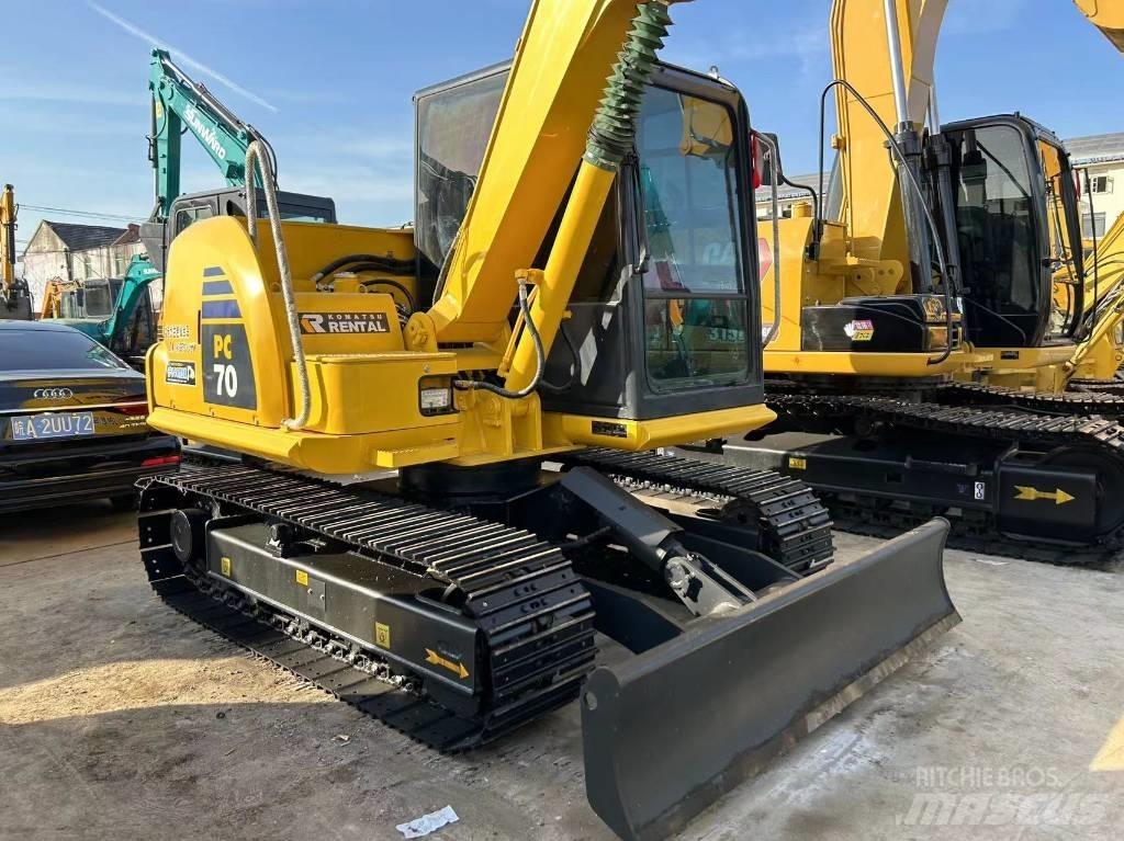 Komatsu PC 70 Lánctalpas kotrók