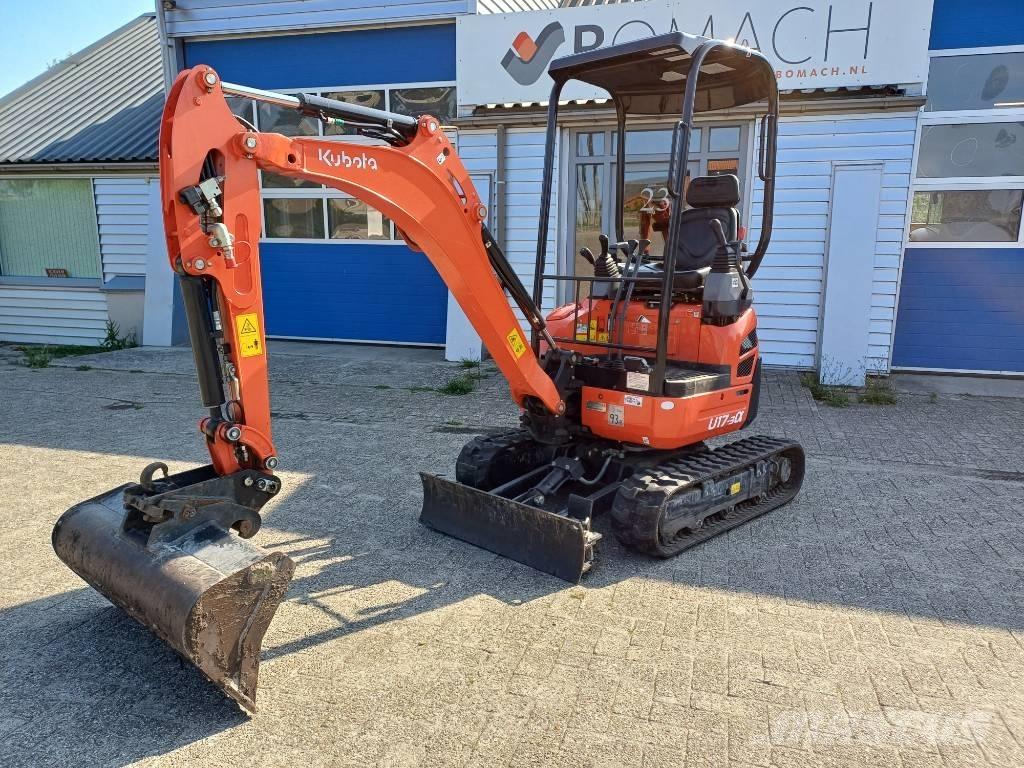 Kubota U 17-3 Mini kotrók < 7t