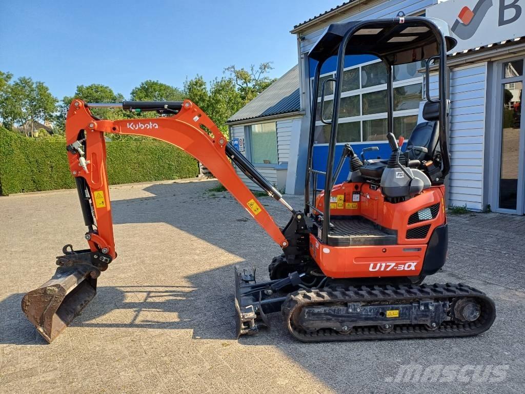 Kubota U 17-3 Mini kotrók < 7t