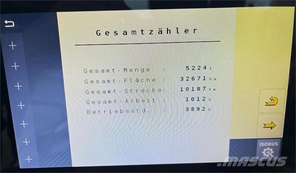 Rauch AGT 6036 Műtrágyaszórók