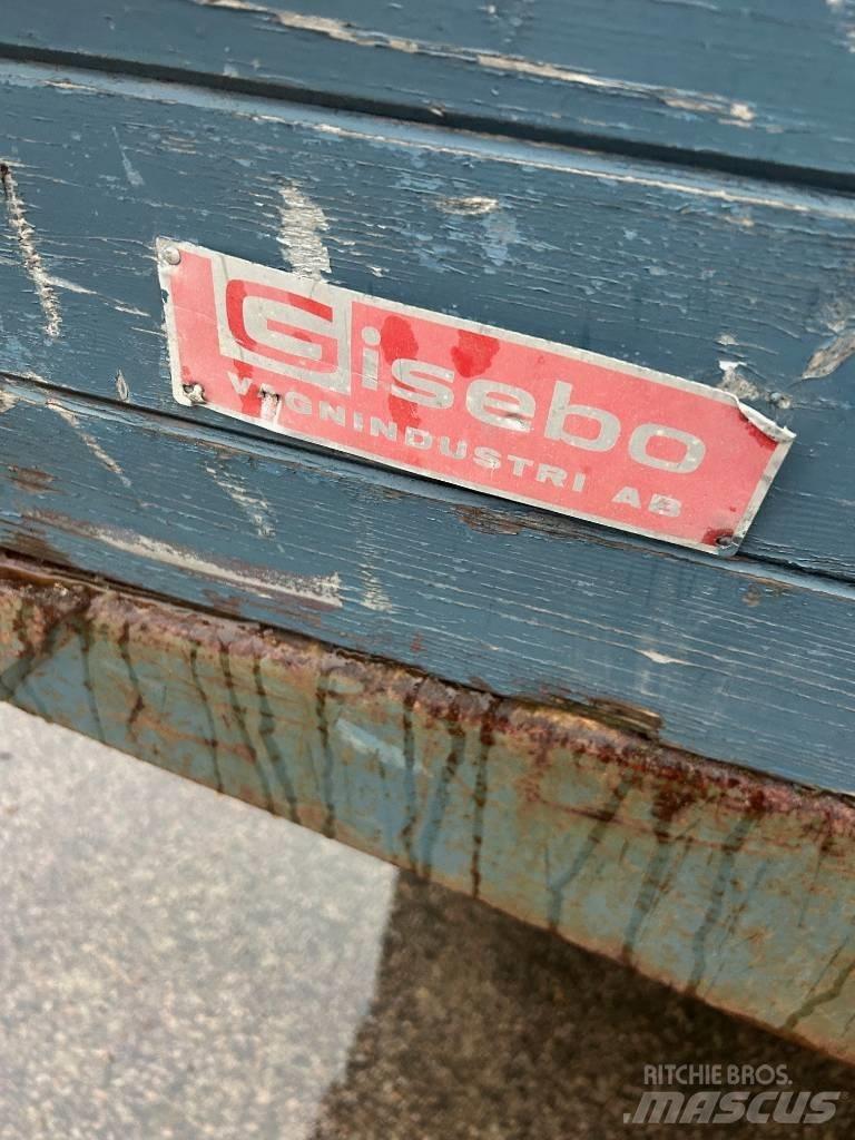 Gisebo Tippvagn Billenő Mezőgazdasági pótkocsik