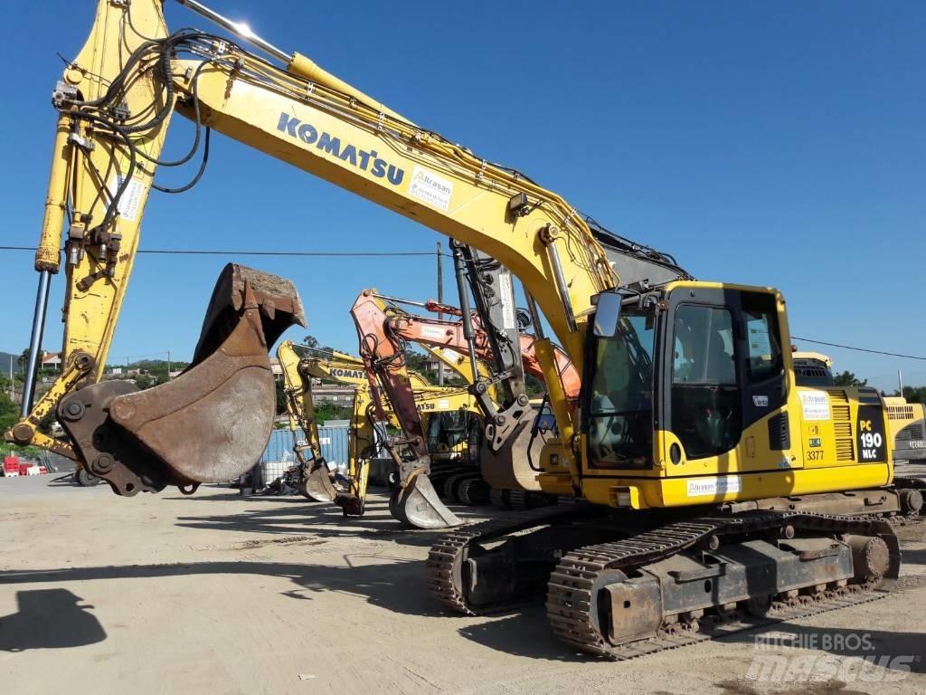 Komatsu PC190NLC-8 Lánctalpas kotrók