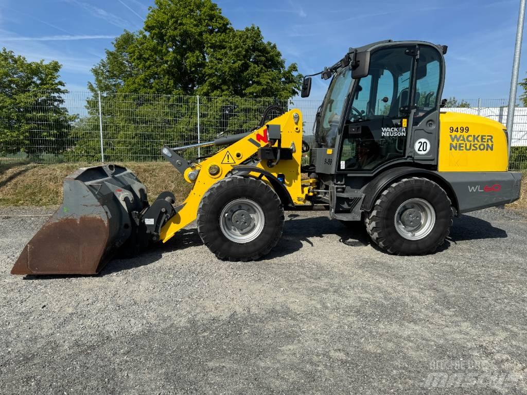 Wacker Neuson WL60 Gumikerekes homlokrakodók