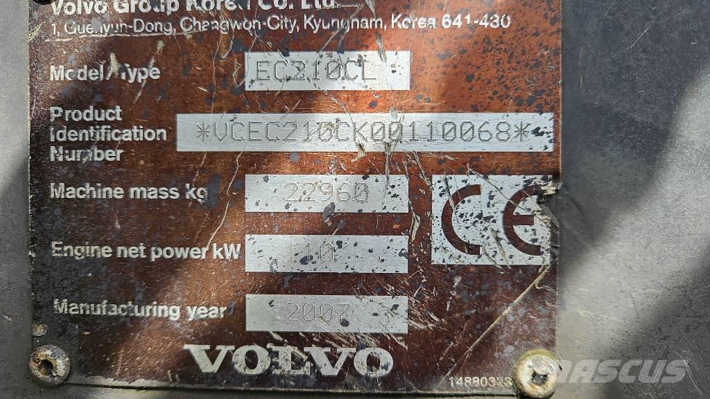 Volvo EC 210 C L Lánctalpas kotrók