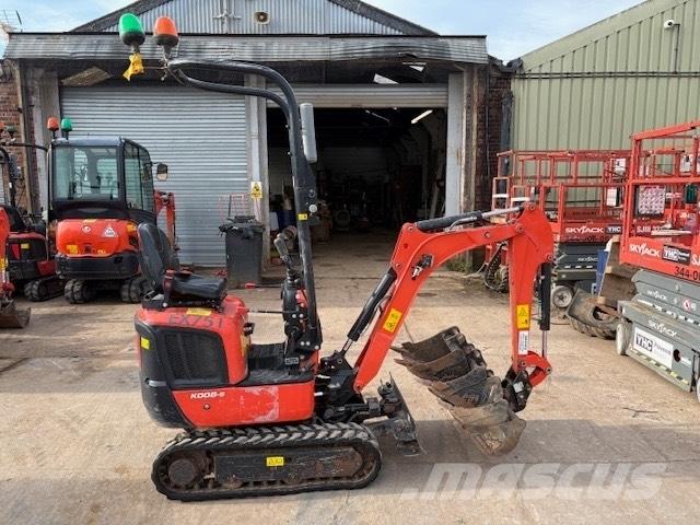 Kubota K 008-5 Mini kotrók < 7t