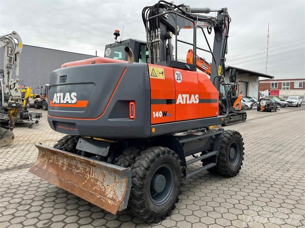 Atlas 140W-BLUE Gumikerekes kotrók
