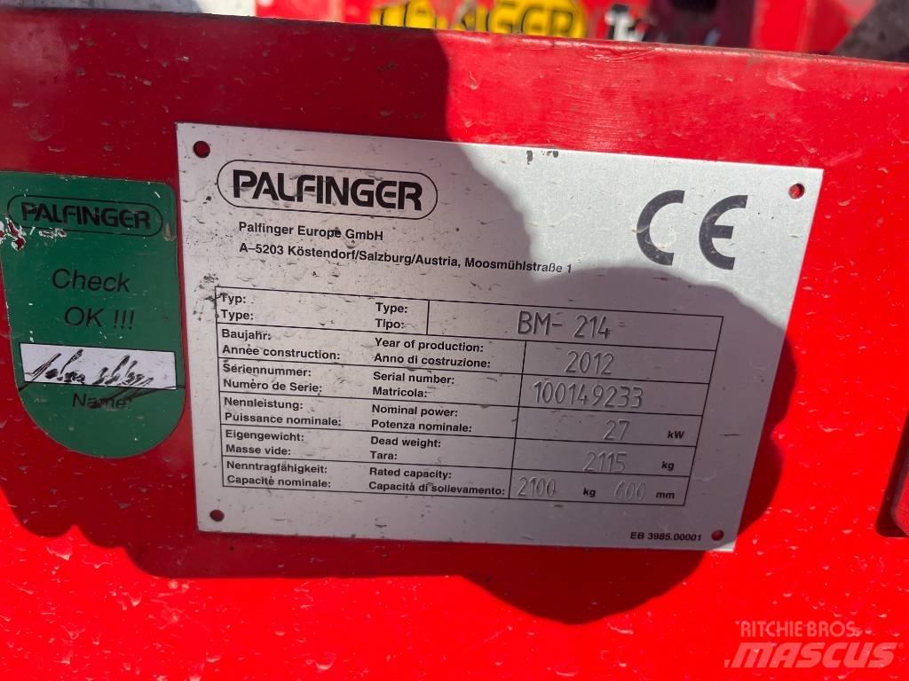 Palfinger BM 214 Teherautóra szerelt targonca