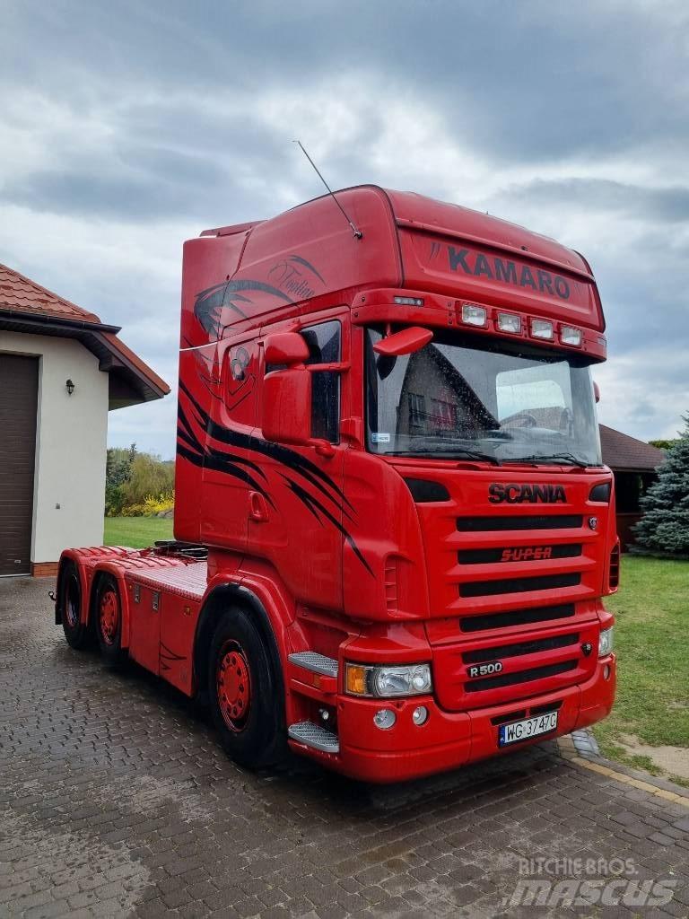 Scania R 500 Nyergesvontatók