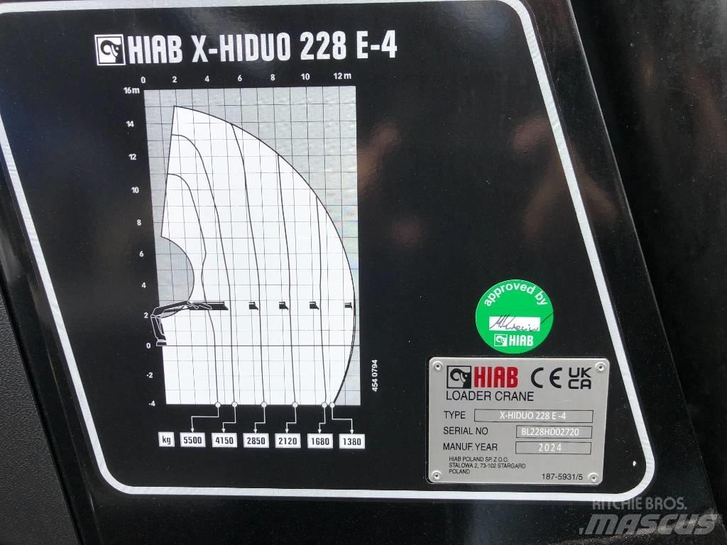 HIAB X-HiDuo 228 E-4 Rakodó daruk