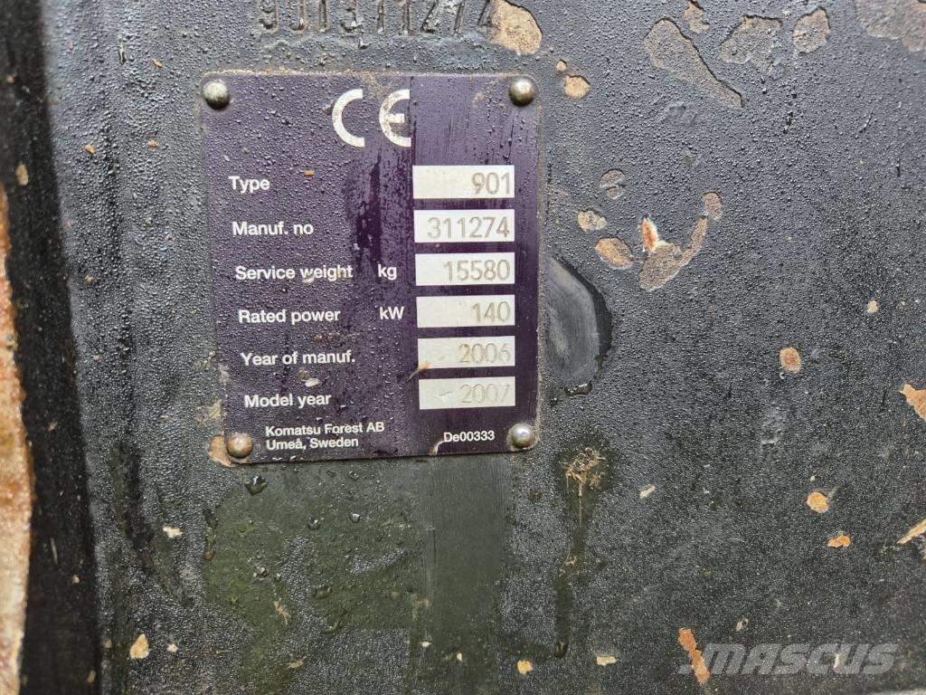 Valmet 901.3 Betakarítók