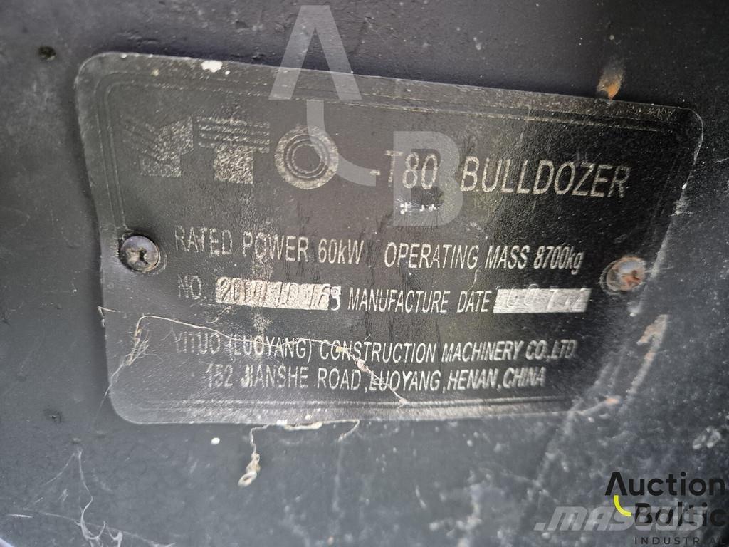 YTO T-80 lánctalpas dózerek