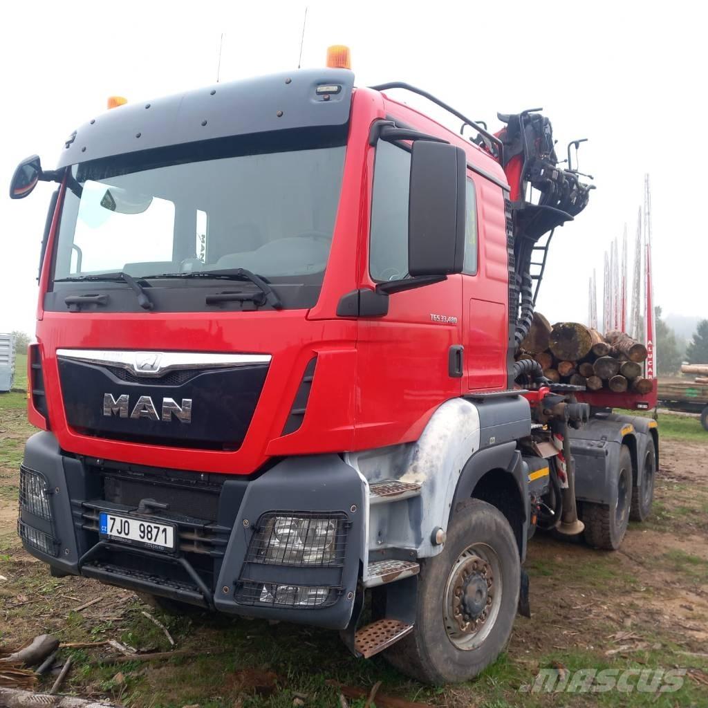 MAN TGS 13.480 Rönkszállító teherautók