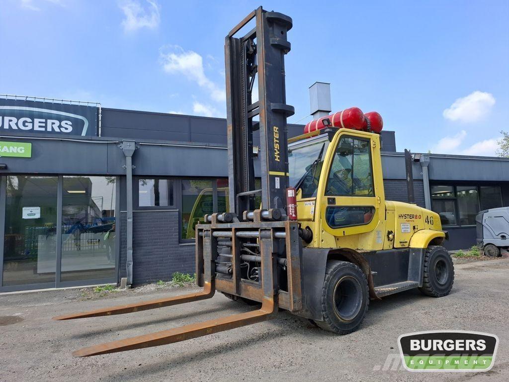 Hyster H8.0FT-9 Gázüzemű targoncák