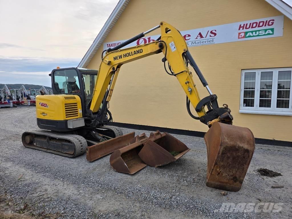 New Holland E60C Mini kotrók < 7t