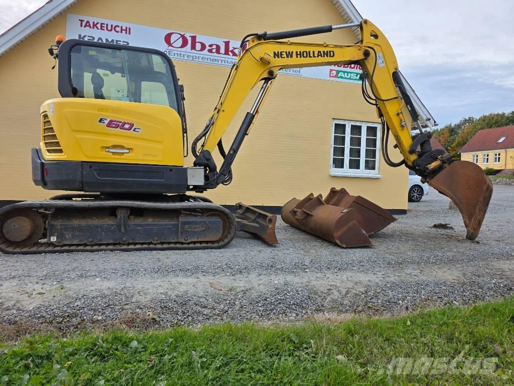 New Holland E60C Mini kotrók < 7t