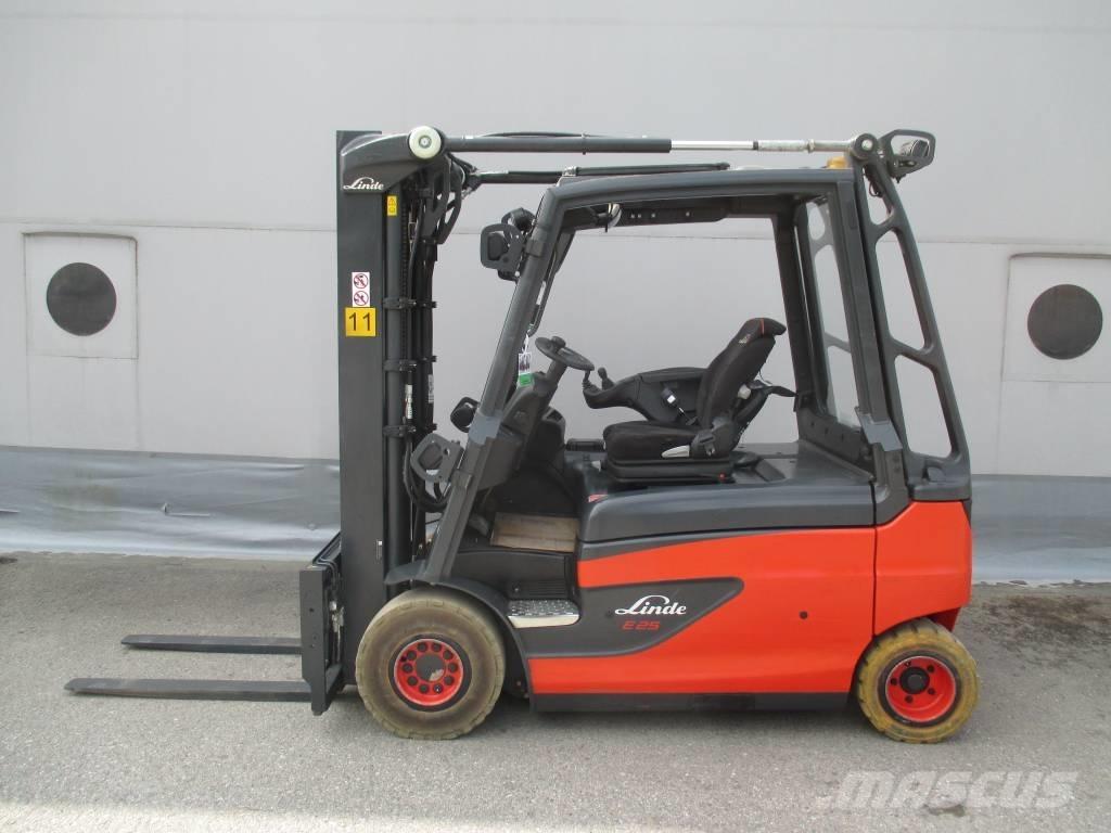 Linde E25L Elektromos targoncák