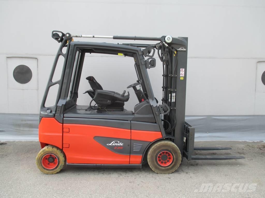 Linde E25L Elektromos targoncák