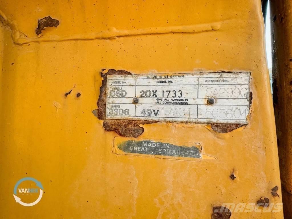 CAT D6D lánctalpas dózerek