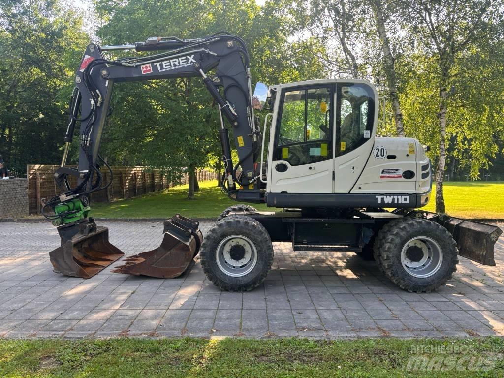 Terex TW 110 Gumikerekes kotrók