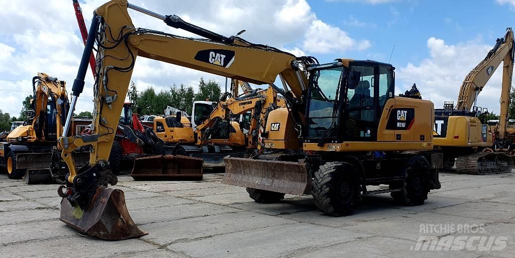 CAT M316F Gumikerekes kotrók
