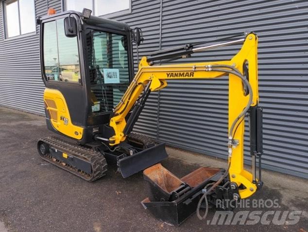 Yanmar SV 18 Mini kotrók < 7t