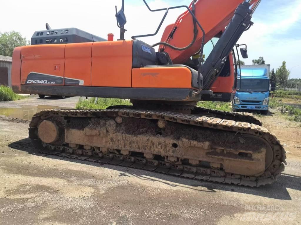 Doosan DX 340 LC-9C Lánctalpas kotrók