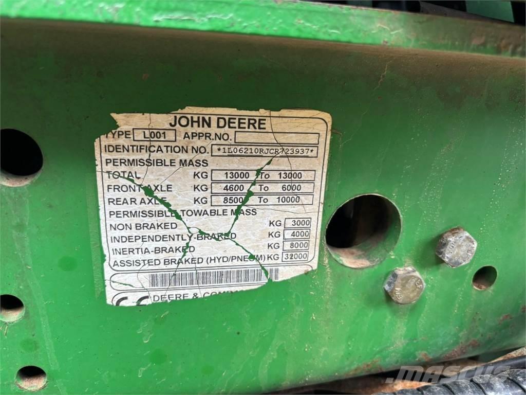 John Deere 6210R Traktorok