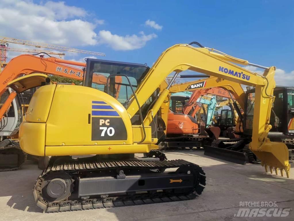 Komatsu PC 70 Lánctalpas kotrók