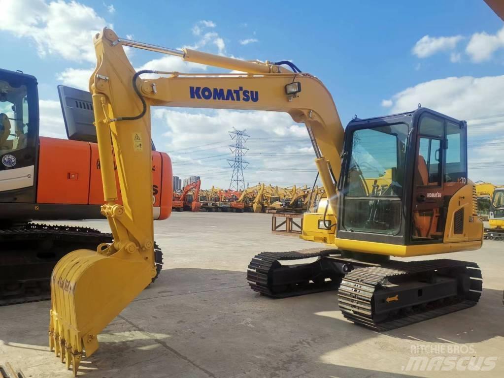 Komatsu PC 70 Lánctalpas kotrók