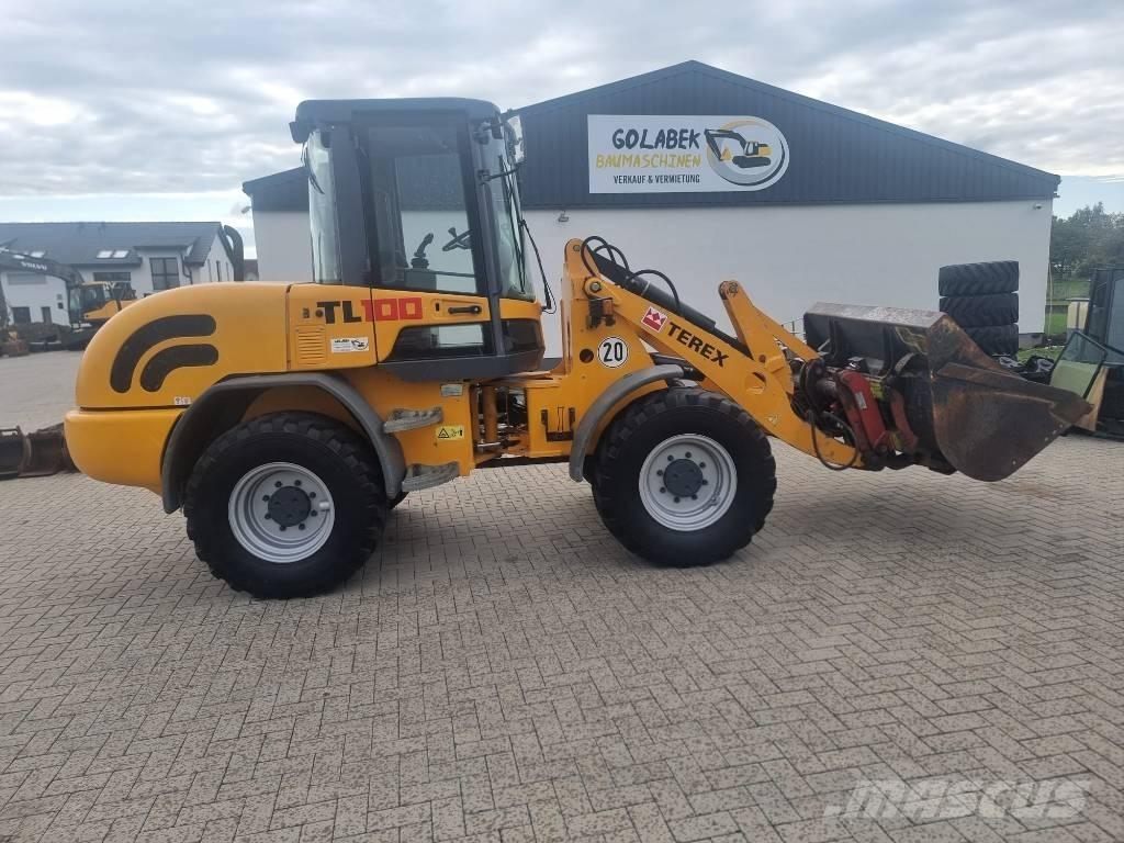 Terex TL 100 Gumikerekes homlokrakodók