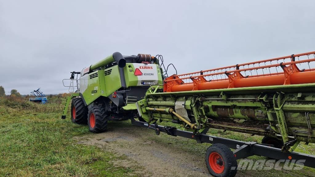 CLAAS Lexion 670 Kombájnok