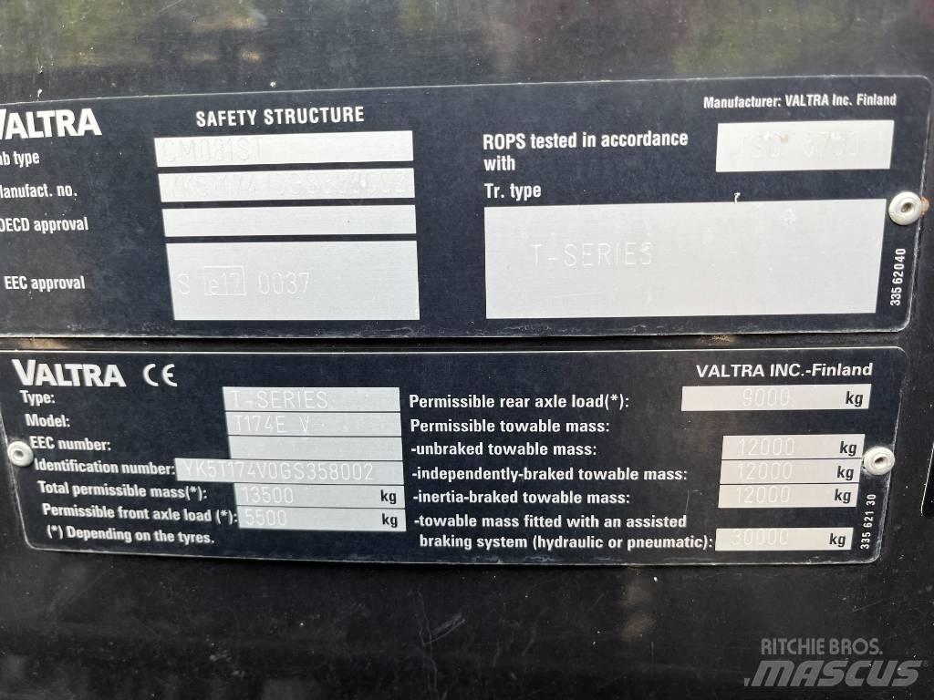 Valtra T174 E Traktorok