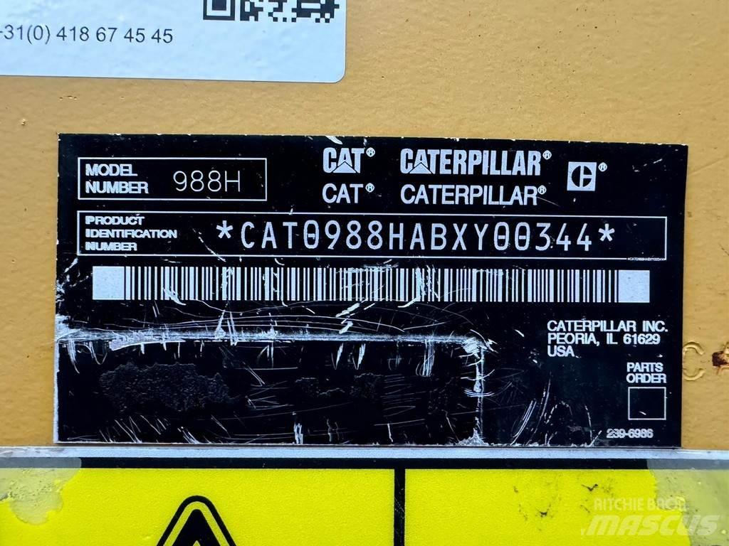 CAT 988H Gumikerekes homlokrakodók