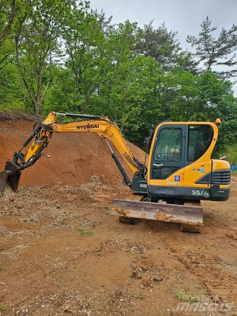Hyundai Robex 55 Mini kotrók < 7t