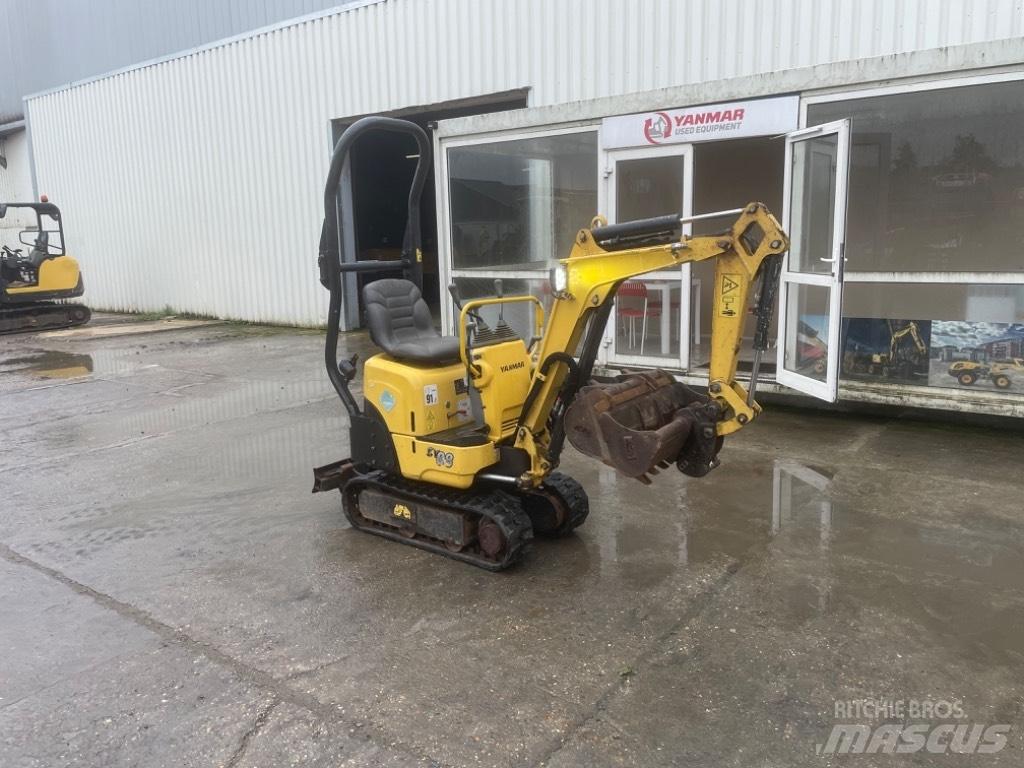 Yanmar SV08 (AH930) Mini kotrók < 7t