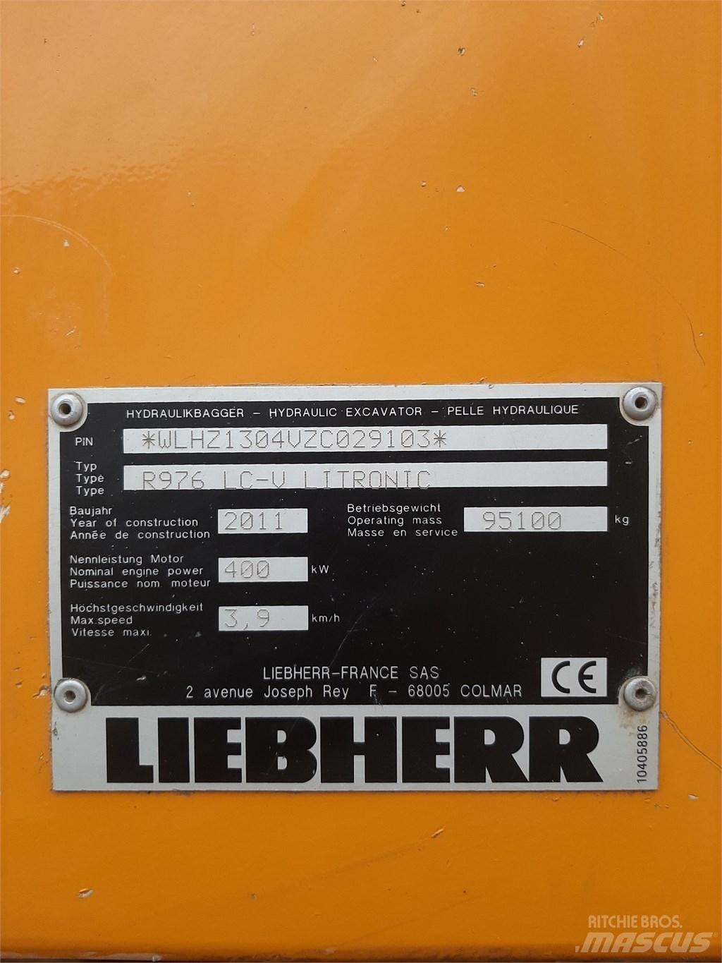 Liebherr 976 Lánctalpas kotrók