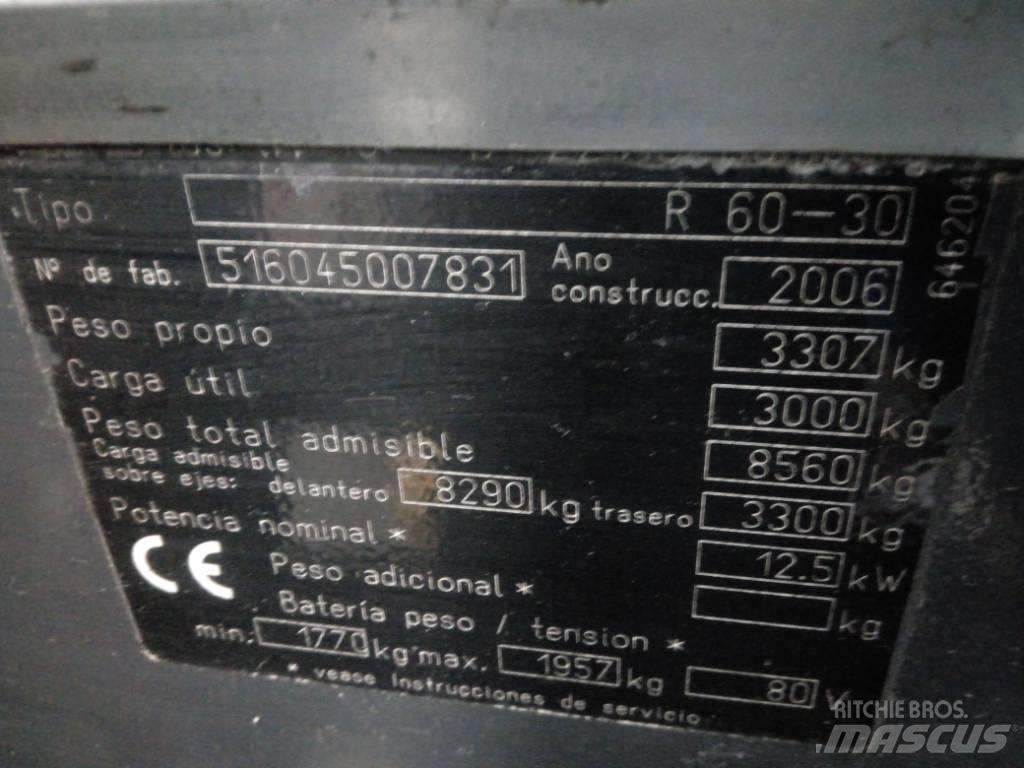 Still R 60-30 Elektromos targoncák