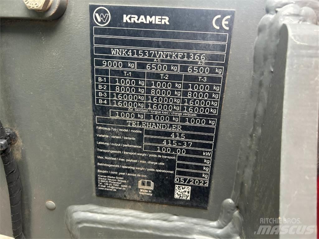 Kramer KT 407 Teleszkópos rakodók