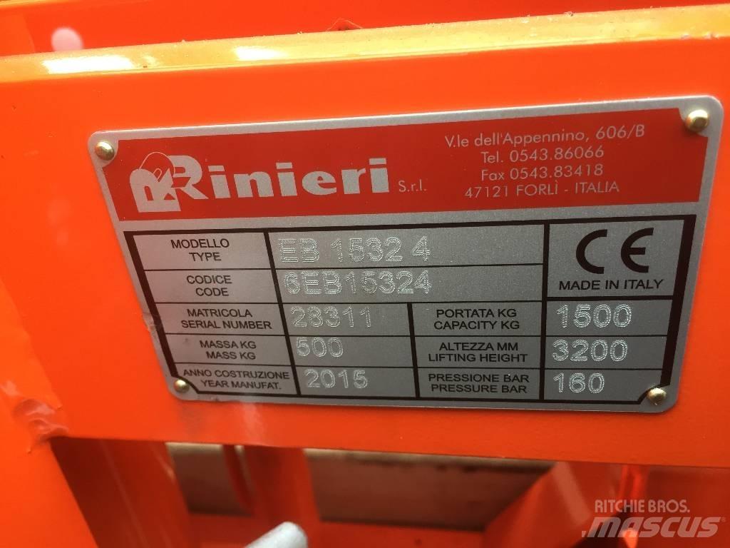  Rinieri EB 1532 4 Homlokrakodó tartozékok