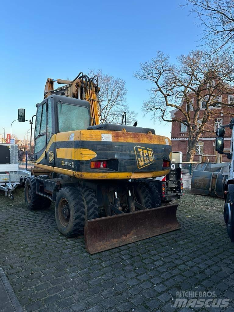 JCB JS 160 W Gumikerekes kotrók