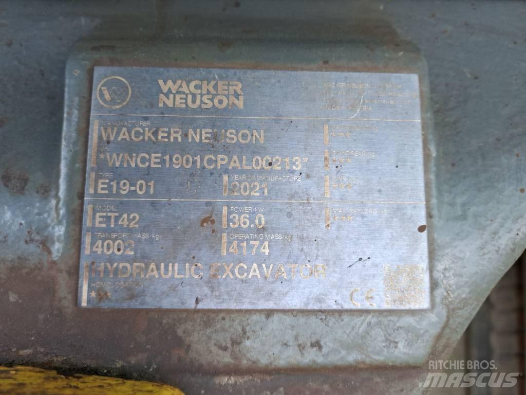 Wacker Neuson ET42 Lánctalpas kotrók