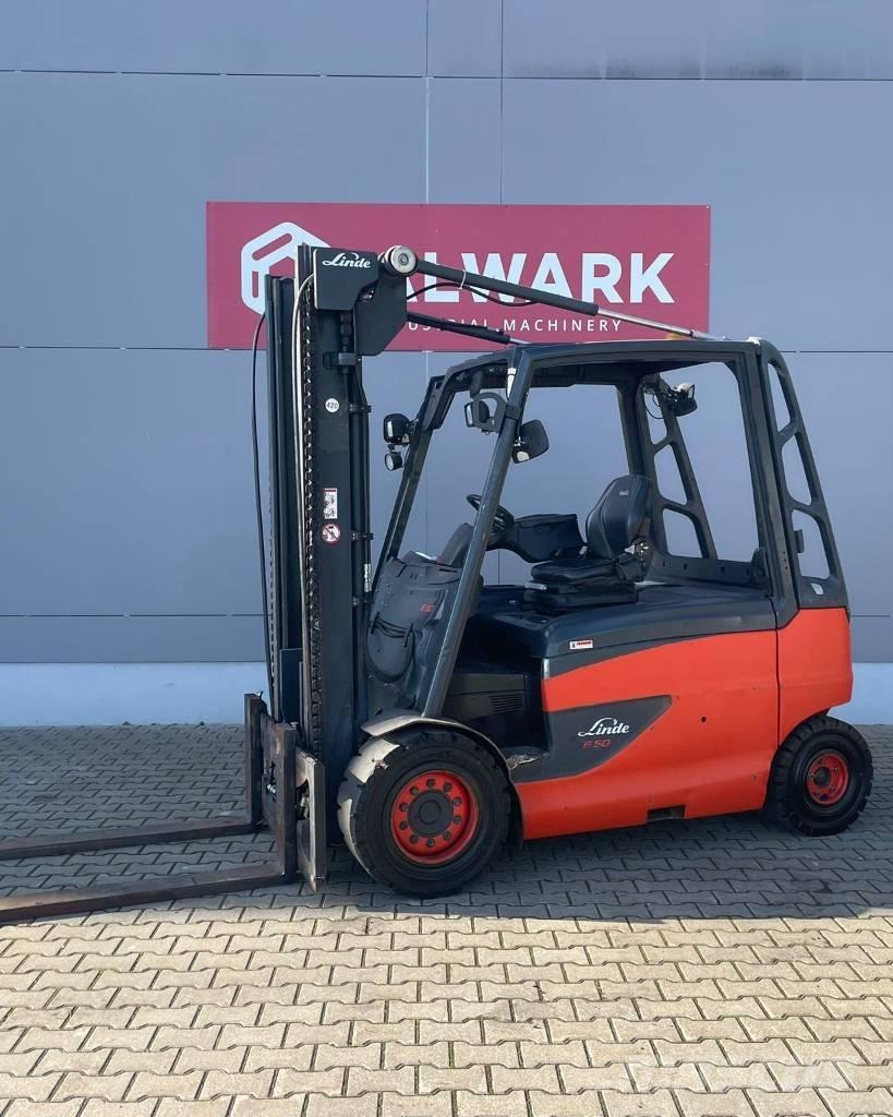 Linde E 50 Elektromos targoncák