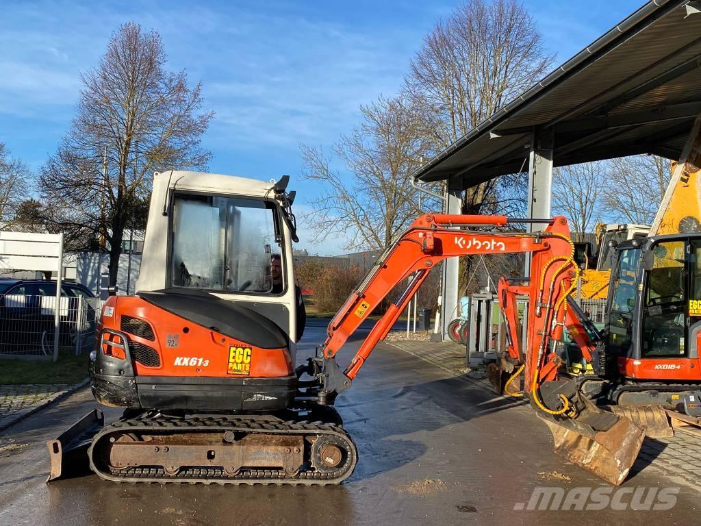 Kubota KX 61-3 Mini kotrók < 7t