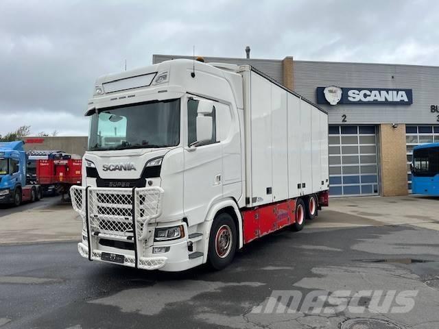 Scania S 650 Dobozos teherautók