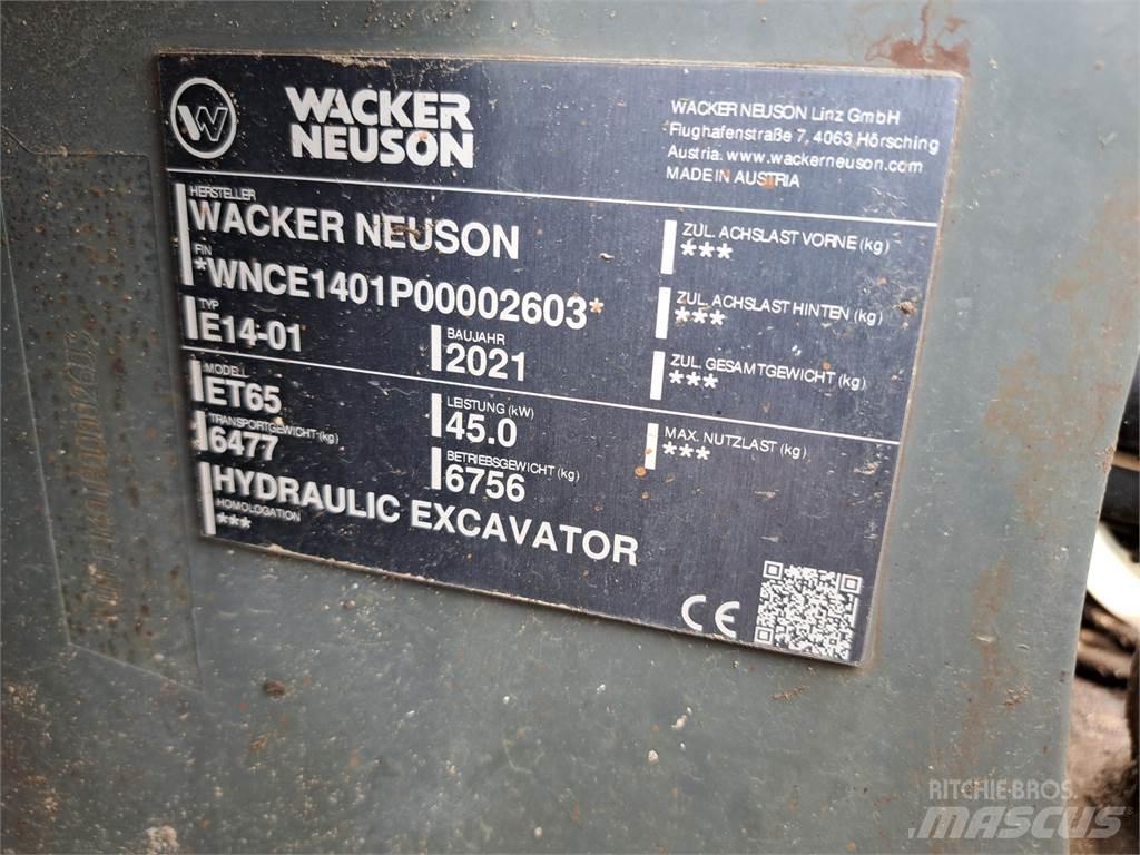 Wacker Neuson ET65 Lánctalpas kotrók